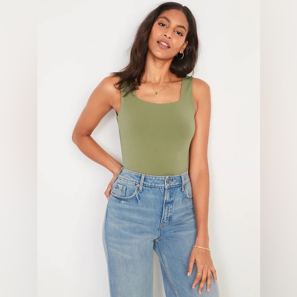 Old Navy Olive Bodysuit for Women Size 3X